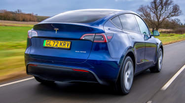 Long range deals tesla model y